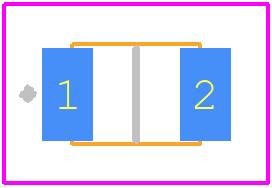 ERJ14YJ2R7U - Panasonic PCB footprint - Other - Other - ERJ14R/B