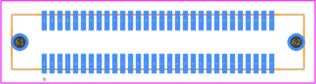 6123000-2 - TE Connectivity PCB footprint - Other - Other - 6123000-2