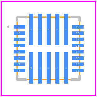 MP6540HGU-A-Z - Monolithic Power Systems (MPS) PCB footprint - Other - Other - QFN-26 (5mmx5mm)_1