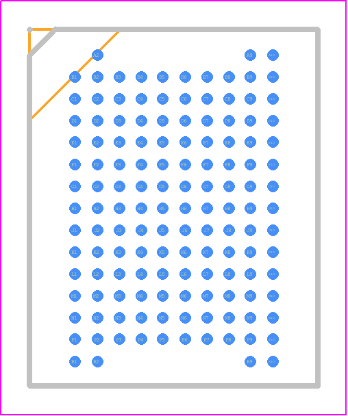 MT29C4G48MAZBBAKS-48 IT - Micron PCB footprint - BGA - BGA - 137-Ball VFBGA (Package Codes: KS