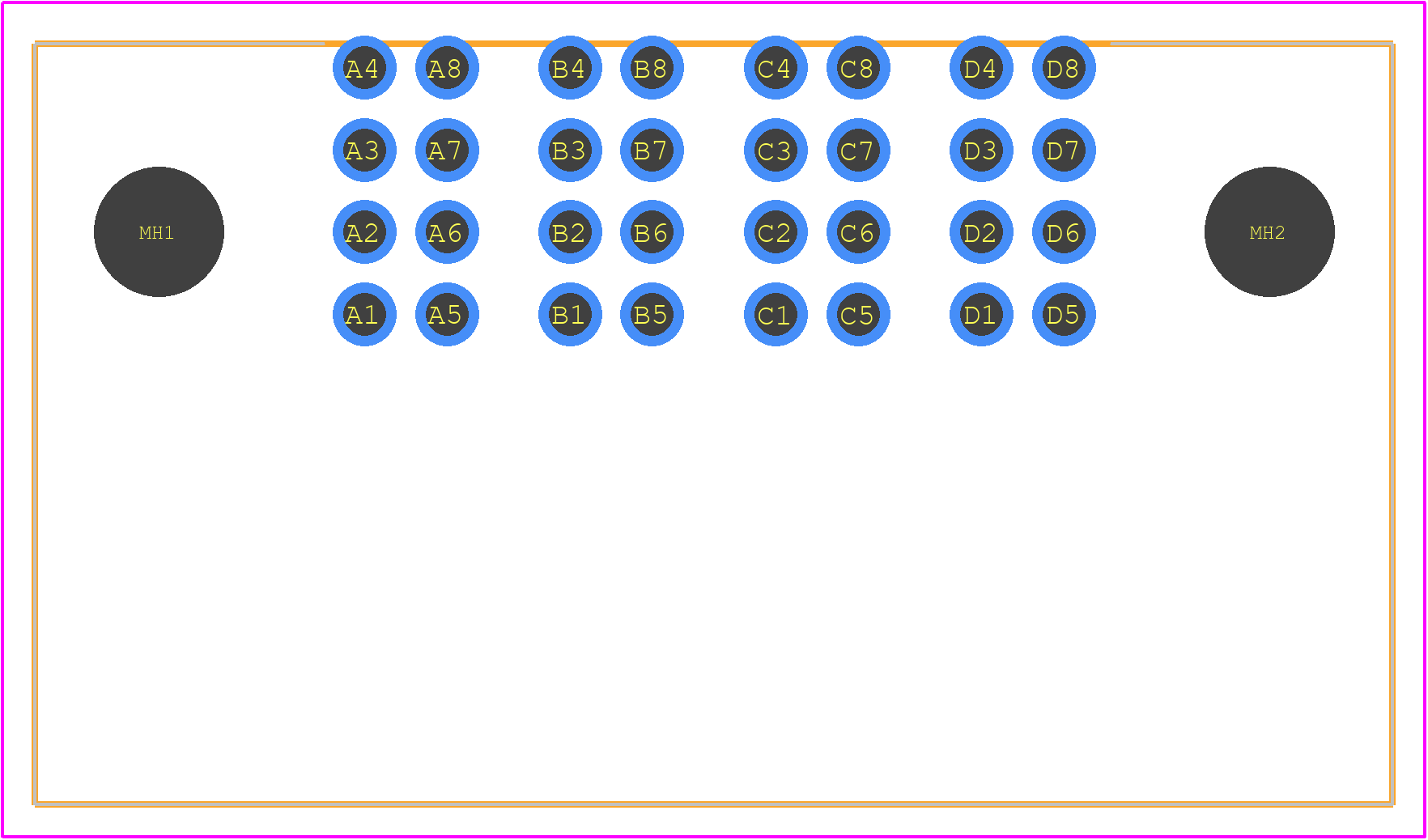 PET-04-01-L-RA-SD - SAMTEC PCB footprint - Other - Other - PET-04-01-L-RA-SD-3