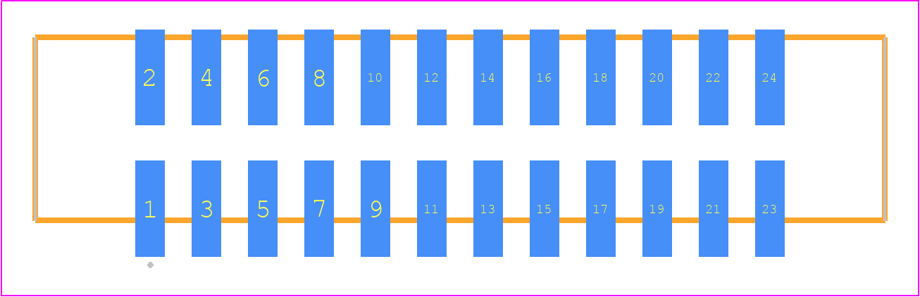 STMM-112-02-F-D-SM - SAMTEC PCB footprint - Other - Other - STMM-112-02-XX-D-SM