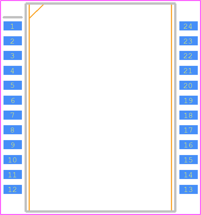 TG1G-E001NZLF - Halo Electronics PCB footprint - Small Outline Packages - Small Outline Packages - NZ Package