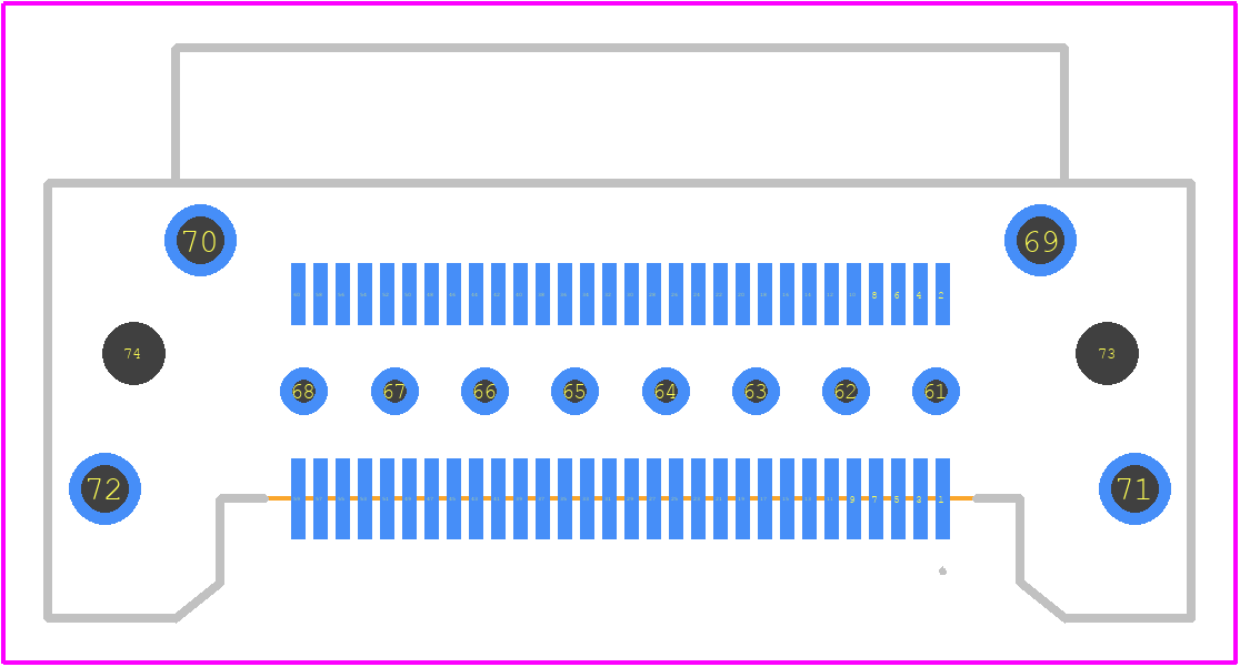 QTH-030-01-F-D-RA-K - SAMTEC PCB footprint - Other - Other - QTH-030-01-F-D-RA-K-2