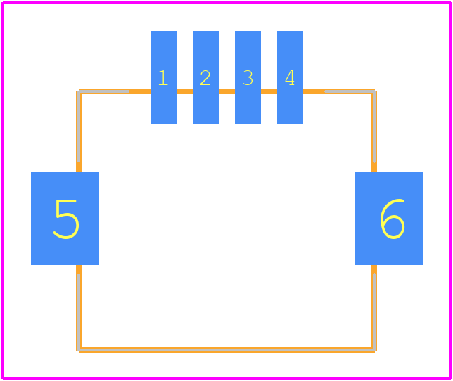 5-292228-4 - TE Connectivity PCB footprint - Other - Other - 292228-4