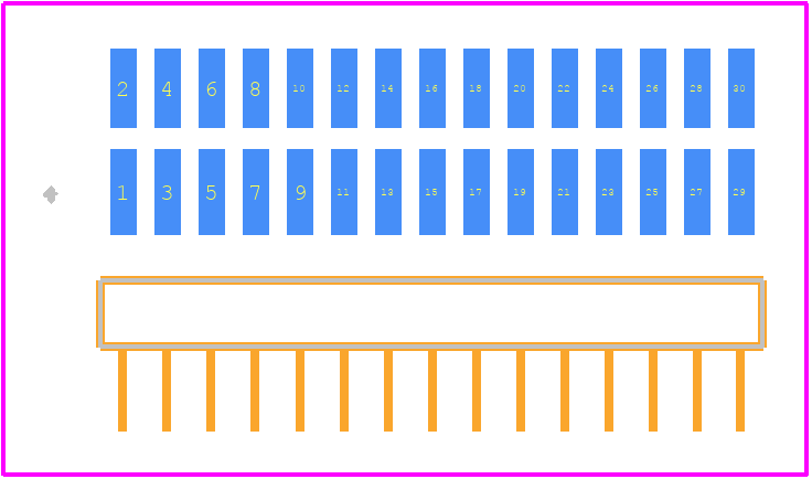 FTMH-115-02-L-DH - SAMTEC PCB footprint - Other - Other - FTMH-115-02-L-DH-4