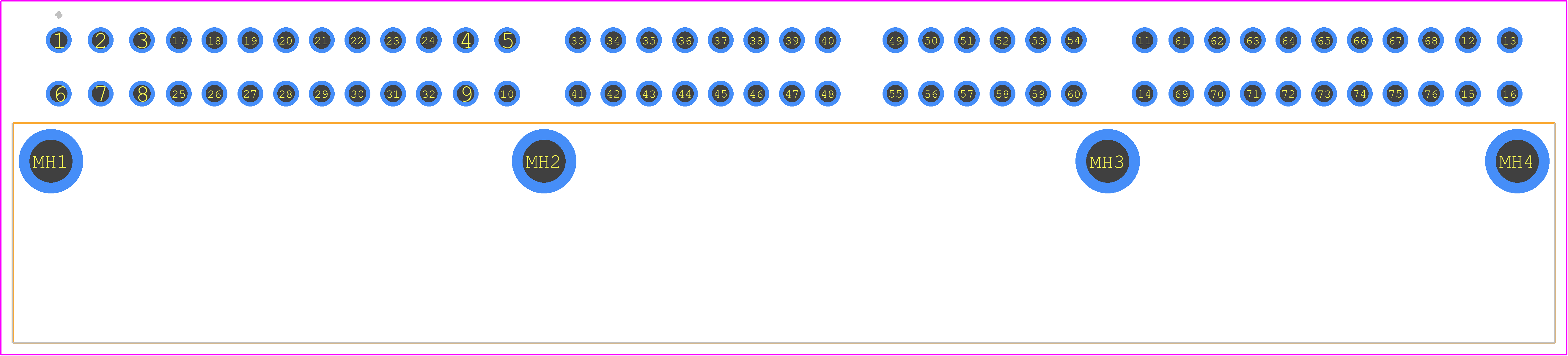 178780-9 - TE Connectivity PCB footprint - Other - Other - 178780-9-2