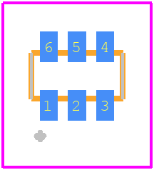 SCN-2-19+ - Mini-Circuits PCB footprint - Other - Other - SCN-2-19+-2