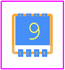 MDV1595S - MagnaChip PCB footprint - Other - Other - MDV1595S-2