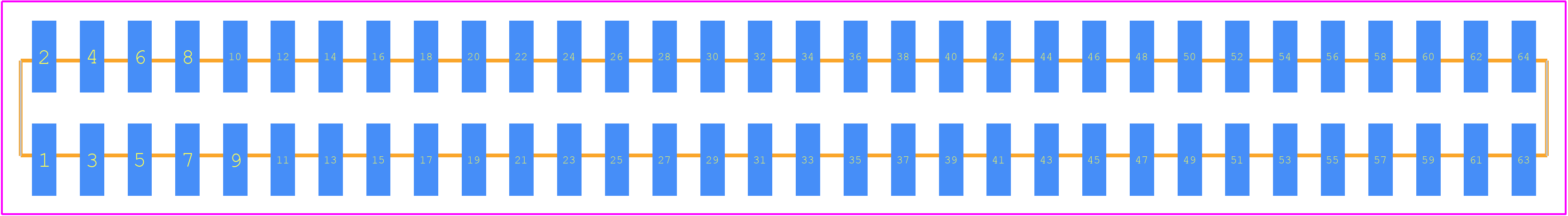 15-45-3364 - Molex PCB footprint - Other - Other - 15-45-3364-2
