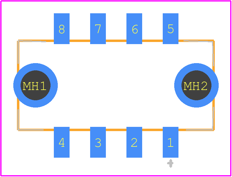 0430450815 - Molex PCB footprint - Other - Other - 0430450815-2