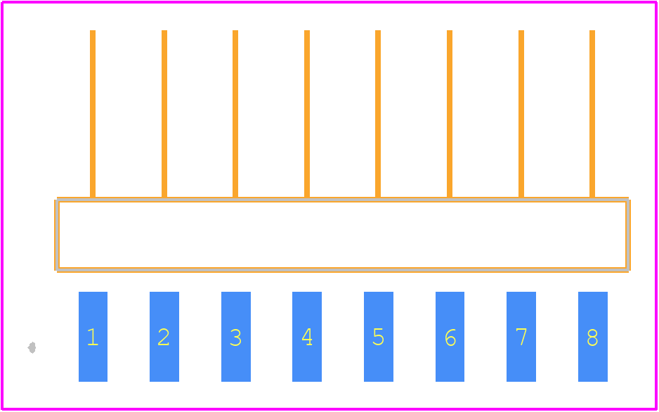 M20-8890845 - Harwin PCB footprint - Other - Other - M20-8890845-1