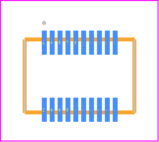 ST4-10-2.50-L-D-P-TR - SAMTEC PCB footprint - Other - Other - ST4-10-X.XX-L-D-P-TR