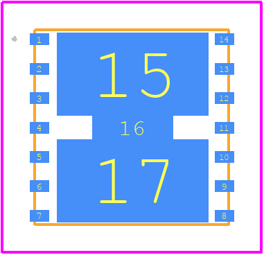 TQP9224SR - Qorvo PCB footprint - Other - Other - TQP9224TR13