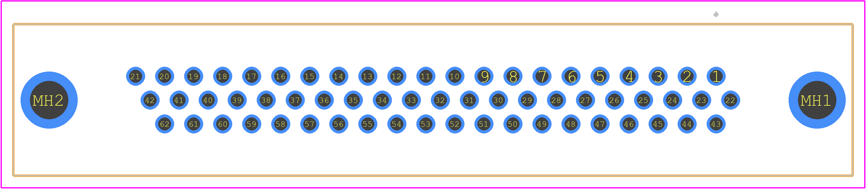 09564515513 - HARTING PCB footprint - Other - Other - 09564515513-2