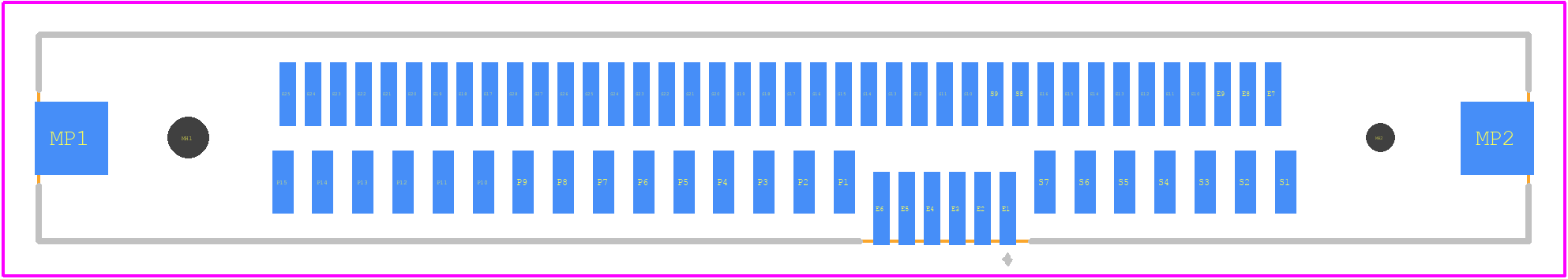 1510420001 - Molex PCB footprint - Other - Other - 1510420001-1
