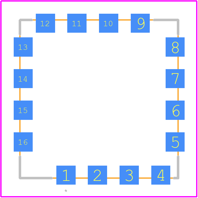RBPF-485+ - Mini-Circuits PCB footprint - Other - Other - RBPF-485+-2