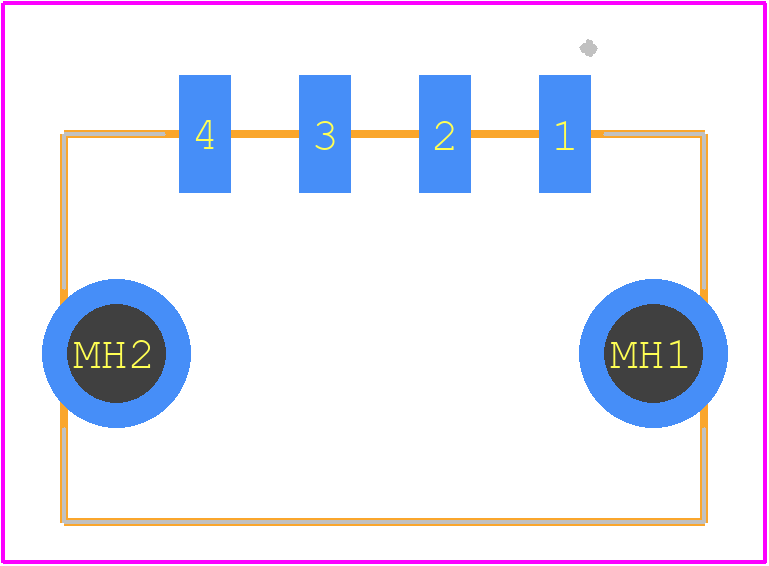 2-1445099-4 - TE Connectivity PCB footprint - Other - Other - 2-1445099-4-2