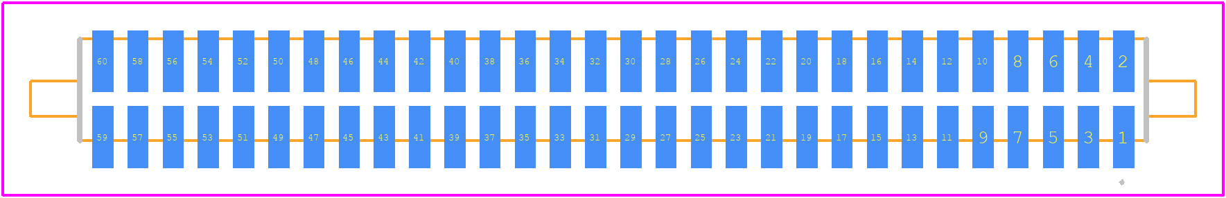 SFC-130-T2-L-D - SAMTEC PCB footprint - Other - Other - SFC-130-T2-L-D-2