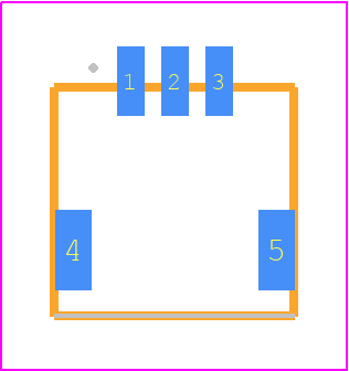 T1M-03-F-SH-L - SAMTEC PCB footprint - Other - Other - T1M-03-X-SH-L