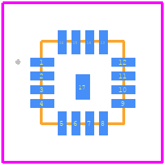 L6983C50QTR - STMicroelectronics PCB footprint - Other - Other - QFN16 (3 x 3 mm)_2022