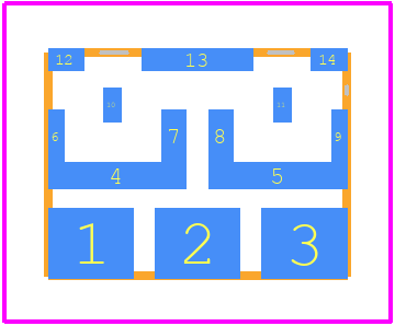 CER0263B - CTS PCB footprint - Other - Other - CER0263B-3