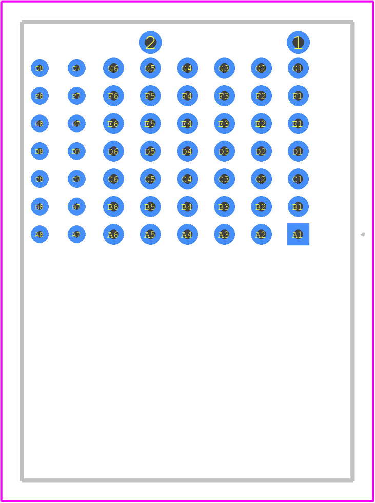 2332816-1 - TE Connectivity PCB footprint - Other - Other - 2332816-1-3