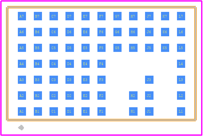 LTM8040V - Analog Devices PCB footprint - Other - Other - LTM8040V-3