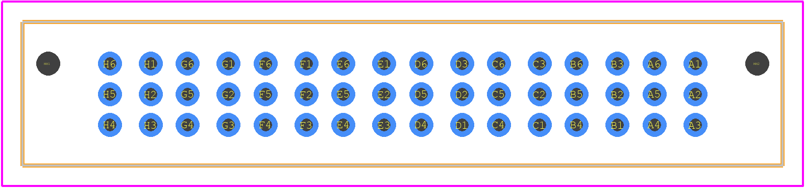 UPS-08-07.0-02-L-V-TR - SAMTEC PCB footprint - Other - Other - UPS-08-07.0-02-L-V-TR-3