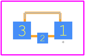 KPBA-3010ESGC - Kingbright PCB footprint - Other - Other - 3x1mm_R/A_SMD_LED_1