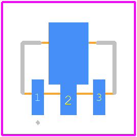 ZXTP2012ZTA - Diodes Incorporated PCB footprint - Other - Other - SOT89 _1.73*1.5