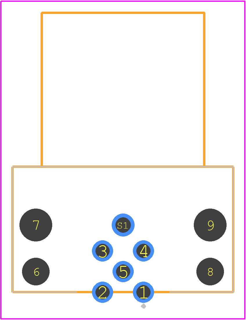 43-01197 - CONEC PCB footprint - Other - Other - 43-01197