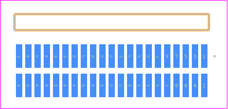 FTE-121-01-G-DH - SAMTEC PCB footprint - Other - Other - FTE-121-XX-G-DH