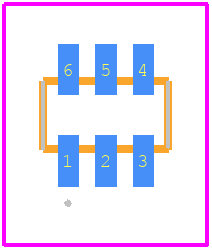 SP-2U2+ - Mini-Circuits PCB footprint - Other - Other - SP-2U2+-2
