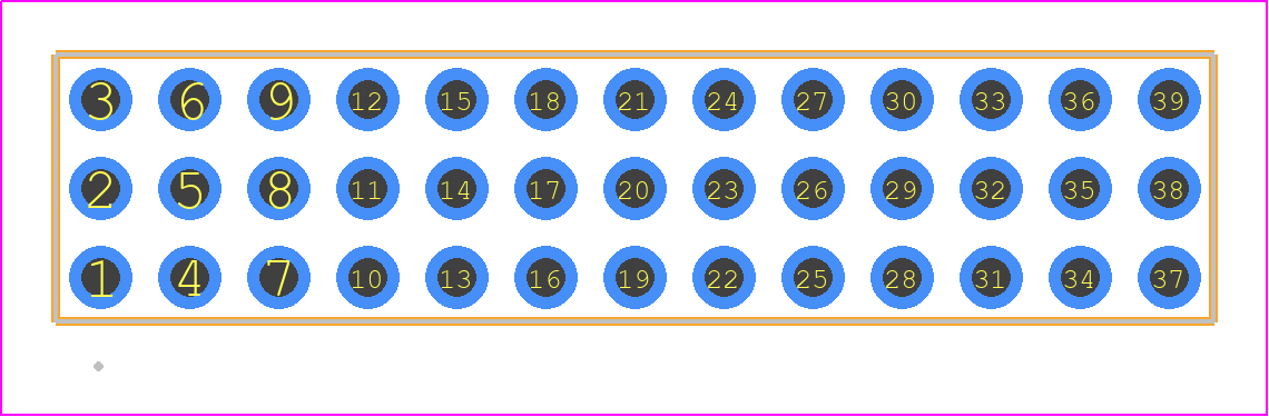 TMMH-113-06-F-T - SAMTEC PCB footprint - Other - Other - TMMH-113-XX-YY-T