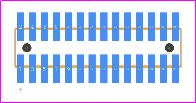 FTMH-114-02-L-DV-A - SAMTEC PCB footprint - Other - Other - FTMH-114-YY-XX-DV-A