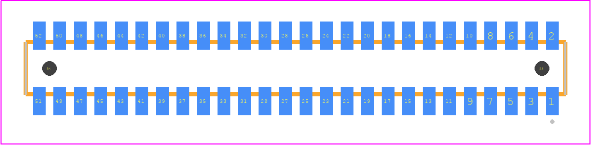 CLM-126-02-L-D-A - SAMTEC PCB footprint - Other - Other - CLM-126-02-XX-D-A