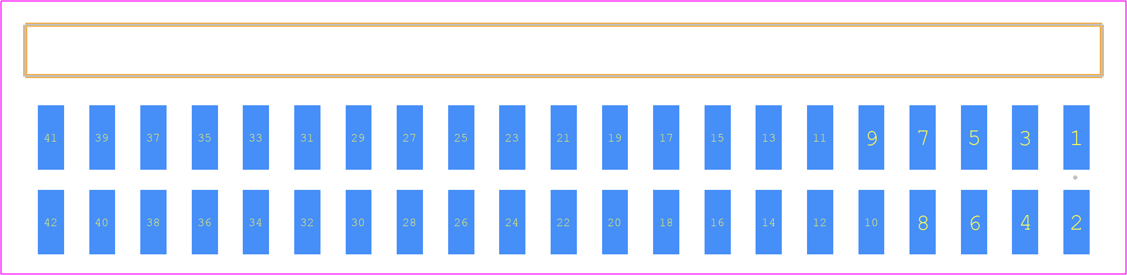 TSM-121-03-L-DH - SAMTEC PCB footprint - Other - Other - TSM-121-ZZ-YYY-DH