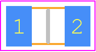 LB3218T102K - TAIYO YUDEN PCB footprint - Inductors Chip - Inductors Chip - 1207