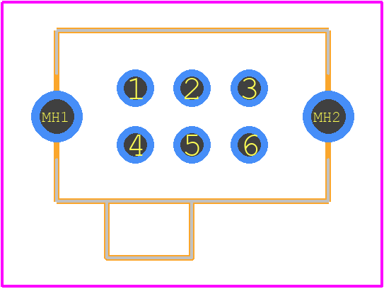 EG2211A - E-Switch PCB footprint - Other - Other - EG2211A-2