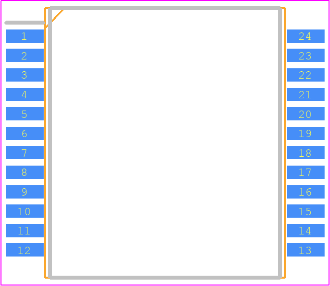 H7028NL - Yageo Group PCB footprint - Small Outline Packages - Small Outline Packages - PS-2517.001-A