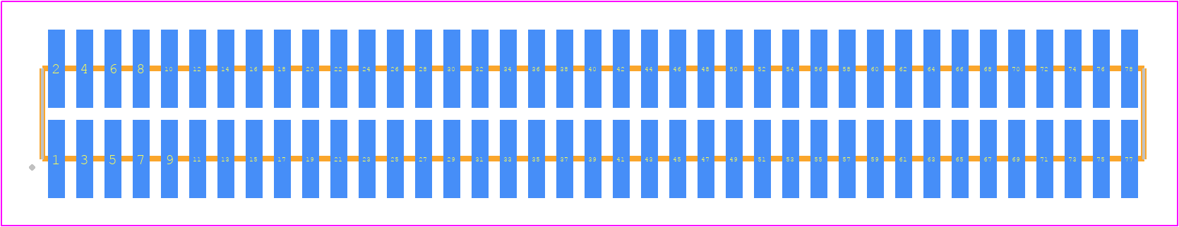 FTM-139-02-L-DV - SAMTEC PCB footprint - Other - Other - FTM-139-XX-Y-DV