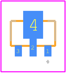 BFQ19,115 - NXP PCB footprint - Other - Other - BFQ19,115-3