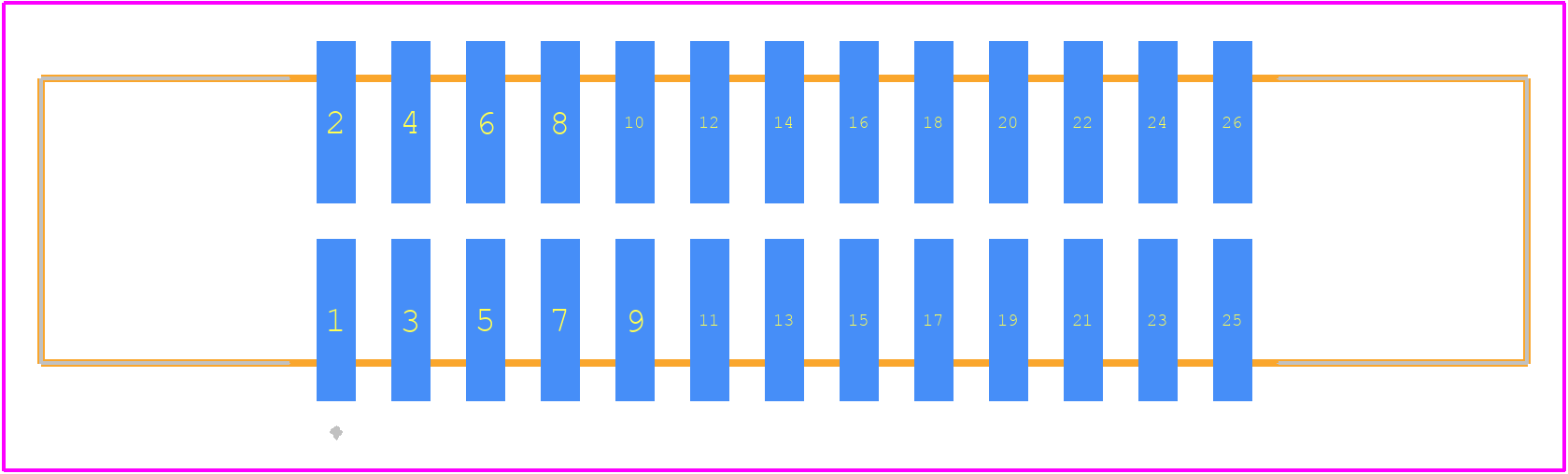 EHT-113-01-SM-D-SM-P-TR - SAMTEC PCB footprint - Other - Other - EHT-113-01-SM-D-SM-P-TR-1
