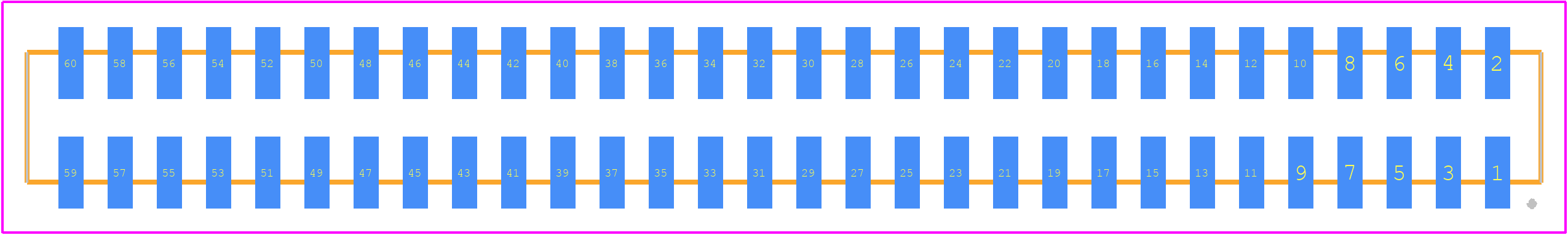 LS2-130-02-L-D - SAMTEC PCB footprint - Other - Other - LS2-130-02-L-D-1