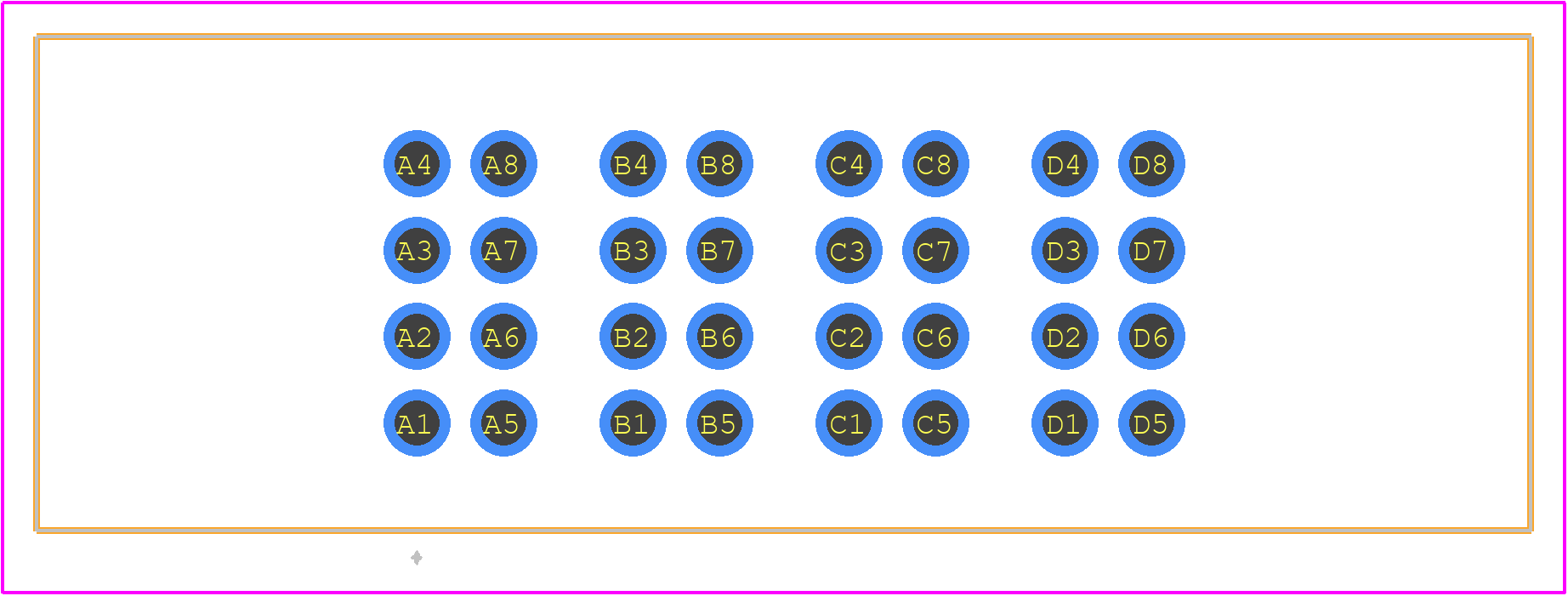 PET-04-01-T-VT - SAMTEC PCB footprint - Other - Other - PET-04-01-T-VT-2