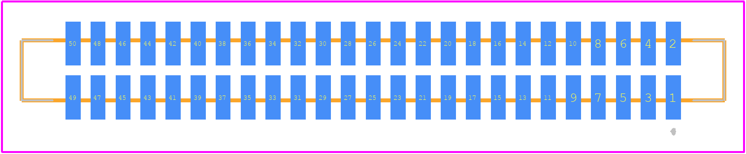 SFM-125-02-L-D-P - SAMTEC PCB footprint - Other - Other - SFM-125-02-L-D-P-8