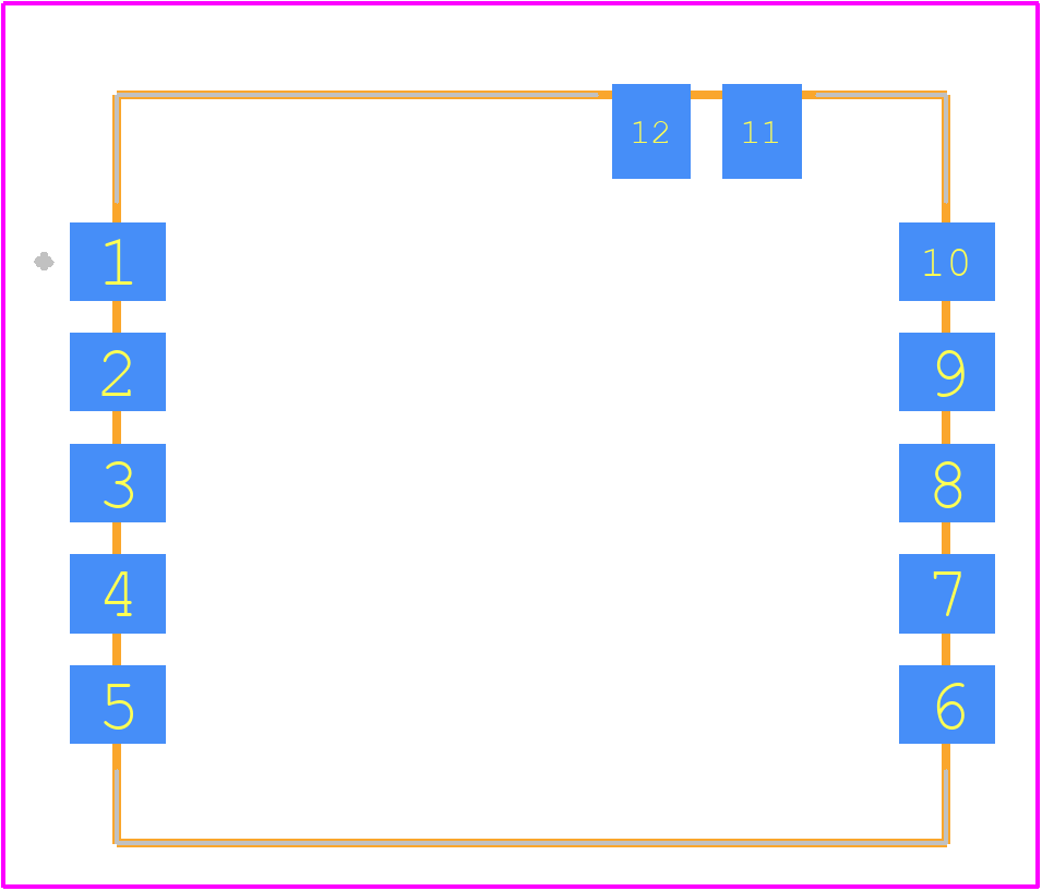 FSM-9 - Hillcrest Laboratories, Inc. PCB footprint - Other - Other - FSM-9-1