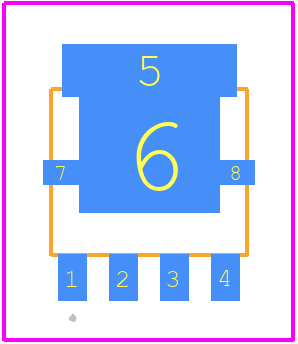 NTMYS025N06CLTWG - onsemi PCB footprint - Other - Other - LFPAK4 5x6