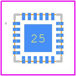MAXM17633AMG+T - Analog Devices PCB footprint - Other - Other - M244A4+1_2026-1